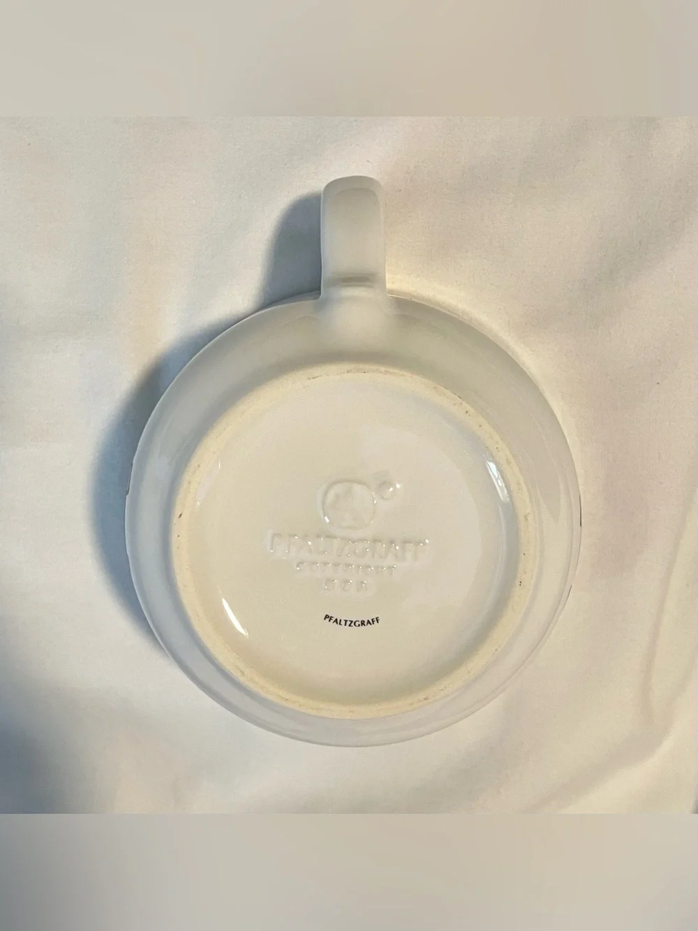 Pfaltzgraff~UNC Tar Heel Soup Bowl - North Carolina USA - Stoneware - Cappuccino